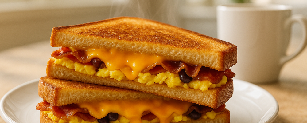 Breakfast Grilled Cheese