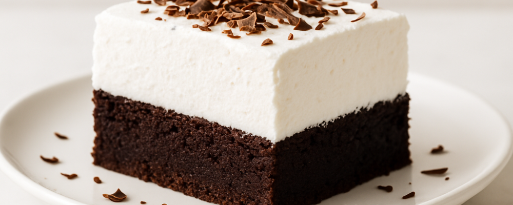 Brownie Refrigerator Cake