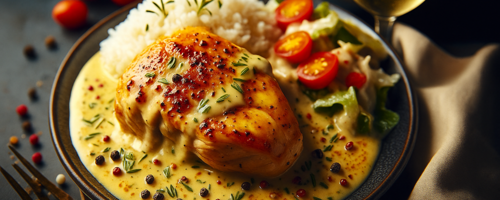 Creamy Asiago Chicken