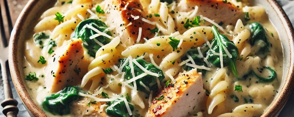 Creamy-Chicken-Orzo