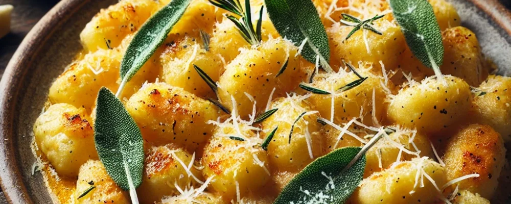 Gnocchi With Sage, Butter, and Parmesan