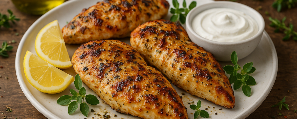 Greek Yogurt Marinated Chicken