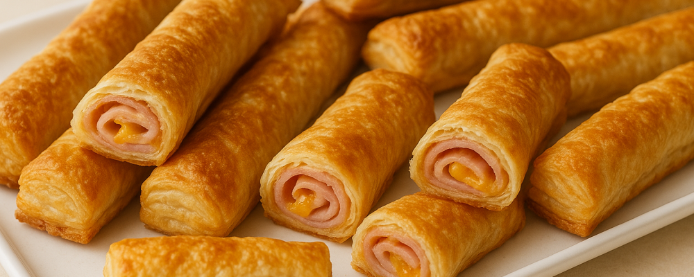 Ham and Cheese Sticks