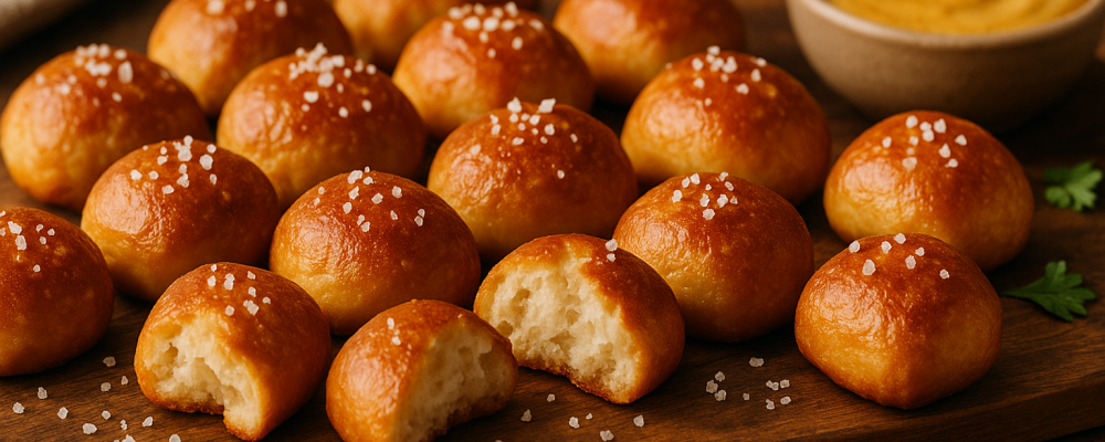 Homemade Soft Pretzel Bites