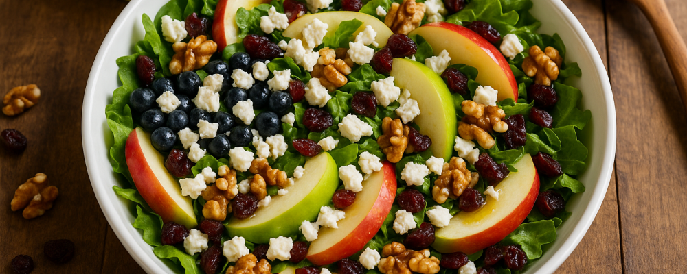 Honeycrisp Apple and Feta Salad
