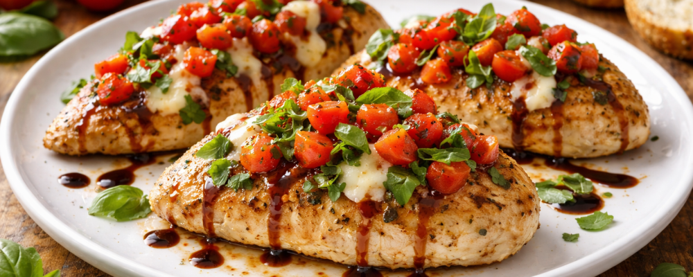 Italian Herb Bruschetta Chicken