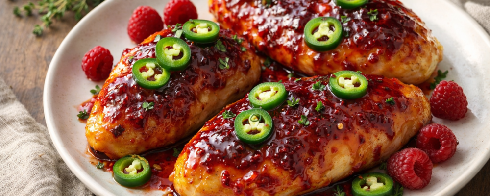 Jalapeño Raspberry Chicken