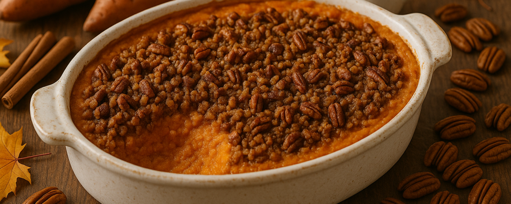 Maple Sweet Potato Casserole