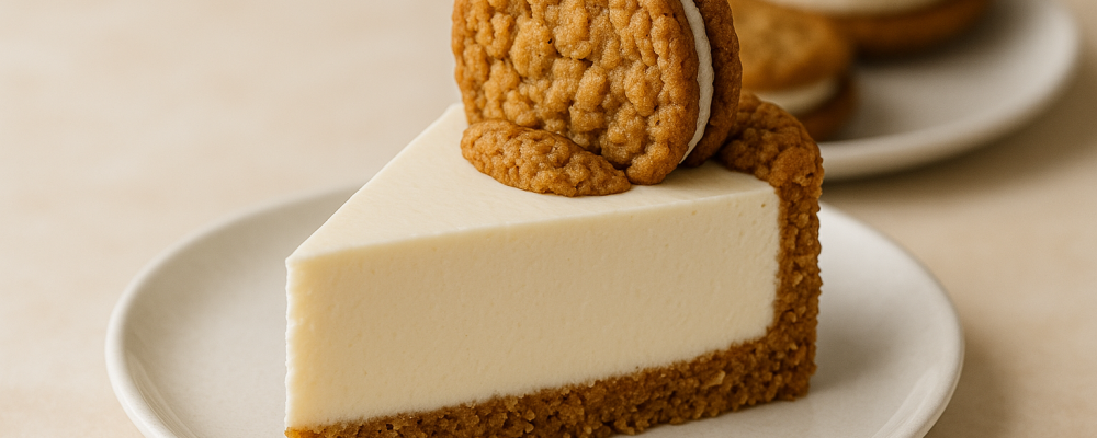 Oatmeal Cream Pie Cheesecake