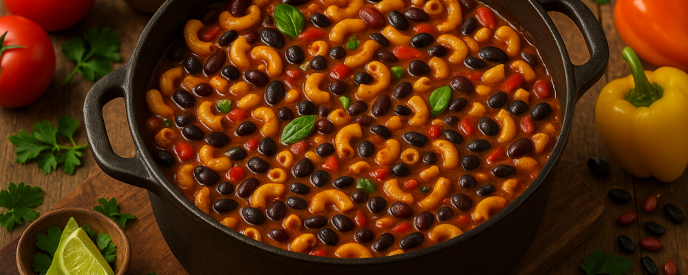 One Pot Vegan Chili Mac