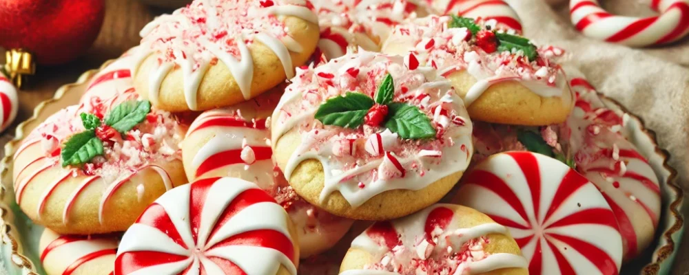 Peppermint Holiday Cookies