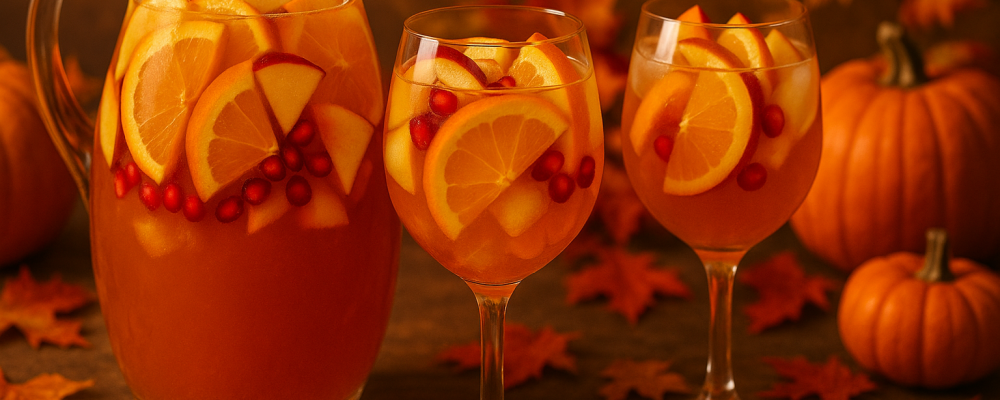 Pumpkin Spice Fireball Sangria