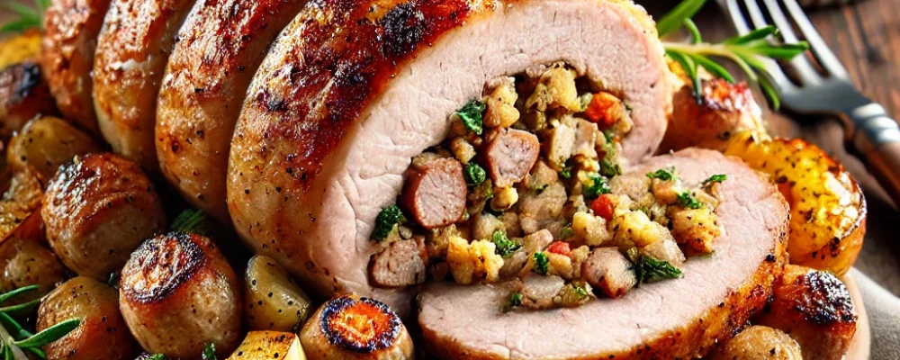 Sausage-and-Apple-Stuffed-Pork-Roast