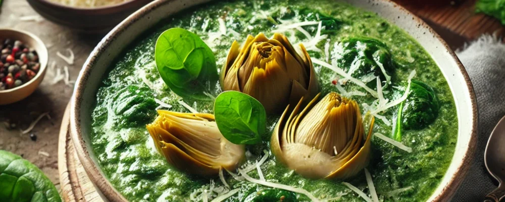 Spinach-Artichoke-Soup