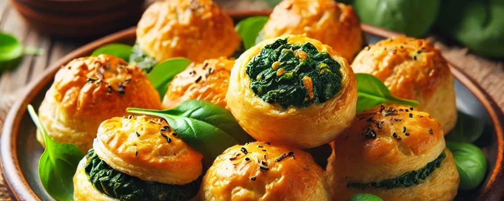 Spinach-Puffs