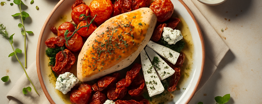 Sun Dried Tomato & Goat Cheese Chicken