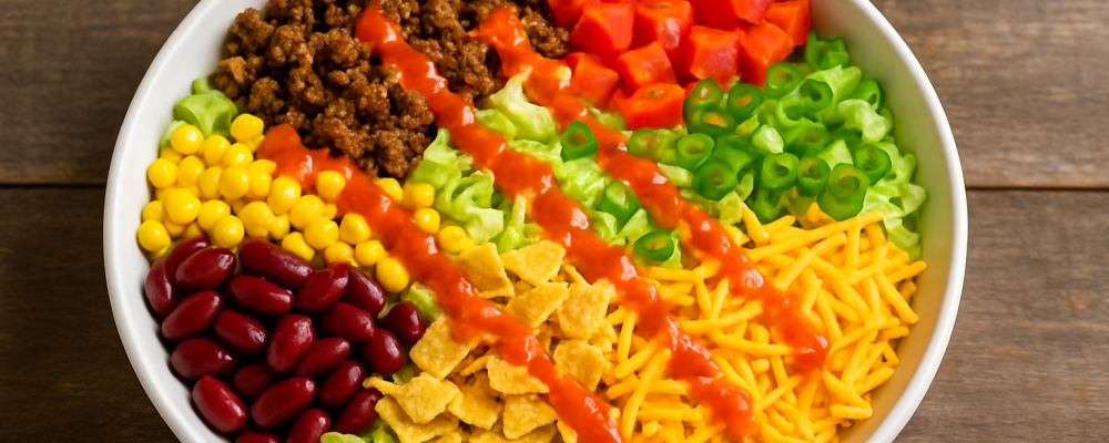 Taco Salad with Catalina Dressing