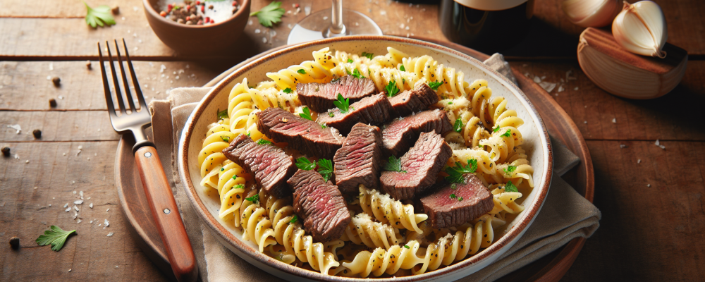 AI generated image of a recipe card.