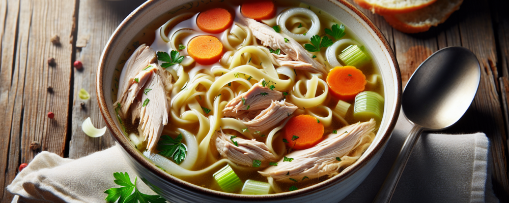 AI generated image of a recipe card.
