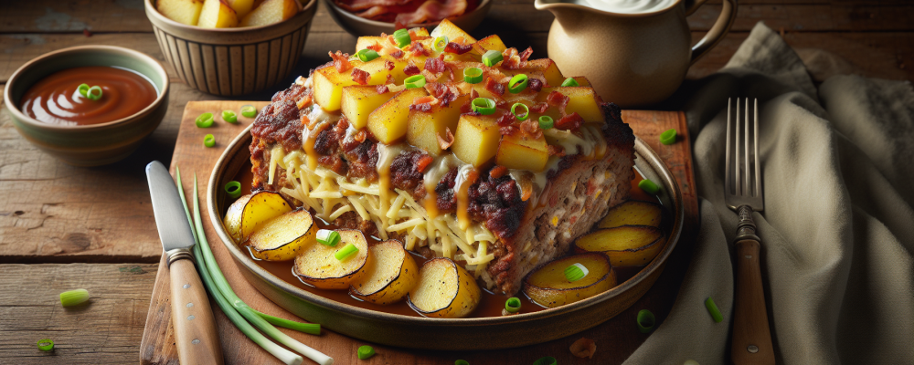 AI generated image of a recipe card.