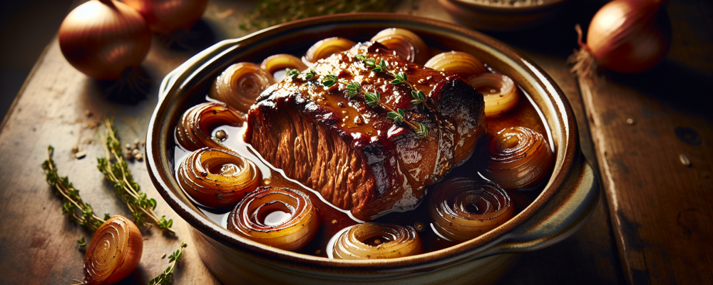 AI generated image of a recipe card.