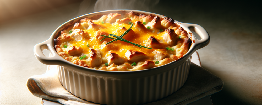 AI generated image of a recipe card.