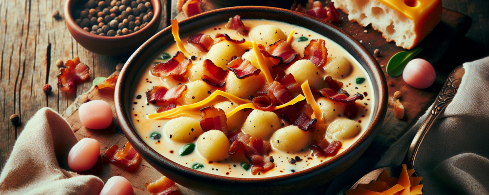 AI generated image of a recipe card.