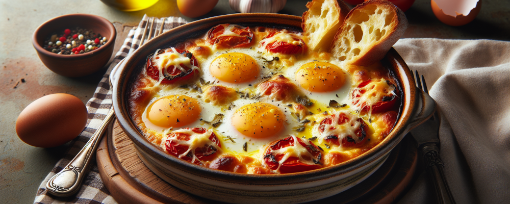 AI generated image of a recipe card.