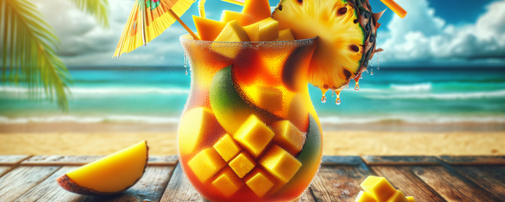 AI generated image of a recipe card.