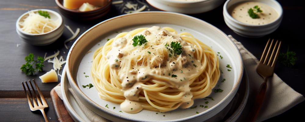 AI generated image of a recipe card.