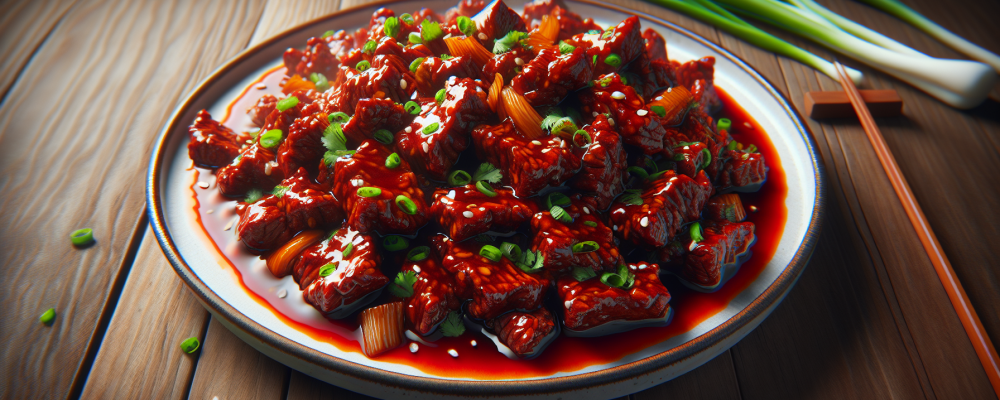 AI generated image of a recipe card.
