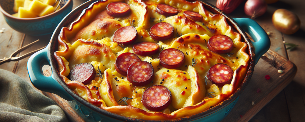 AI generated image of a recipe card.