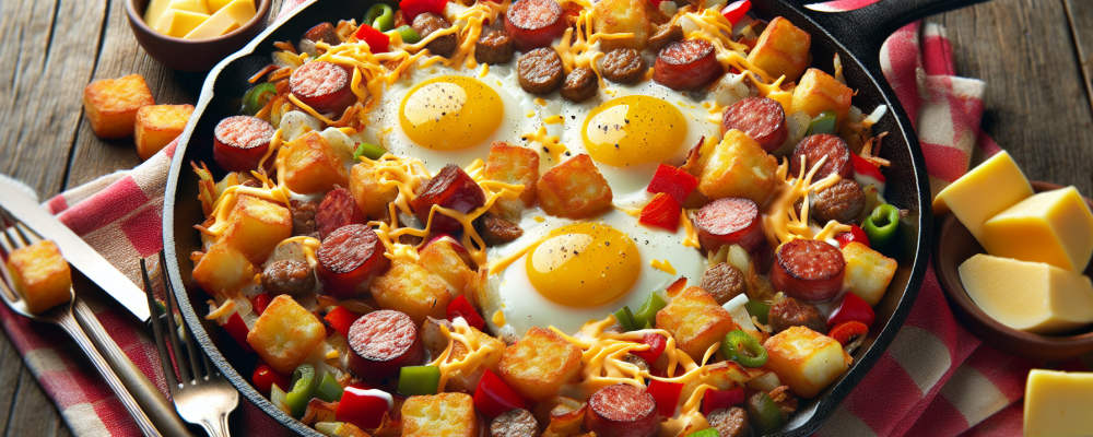 AI generated image of a recipe card.