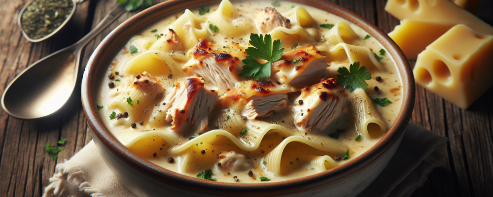 AI generated image of a recipe card.