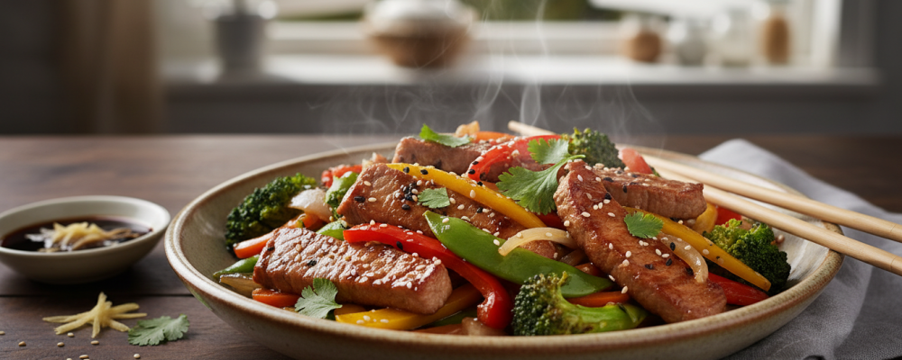 AI generated image of a recipe card.