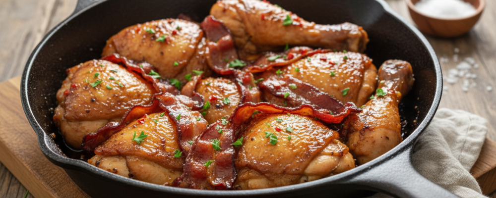 AI generated image of a recipe card.