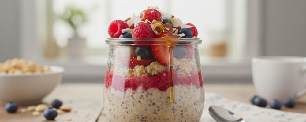 AI generated image of a recipe card.