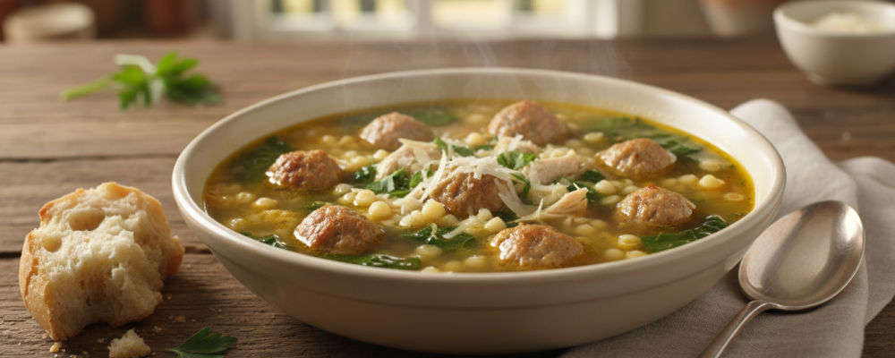 AI generated image of a recipe card.