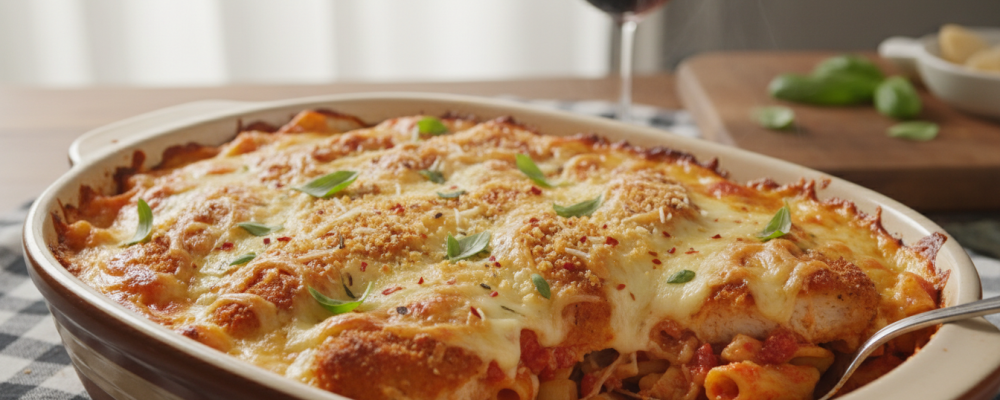 AI generated image of a recipe card.