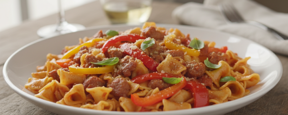 AI generated image of a recipe card.