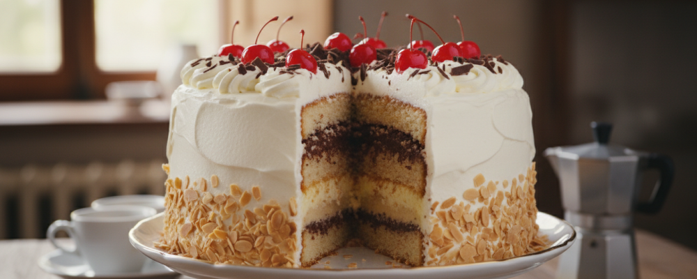 AI generated image of a recipe card.