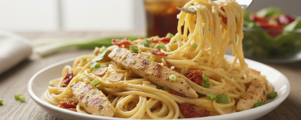 AI generated image of a recipe card.