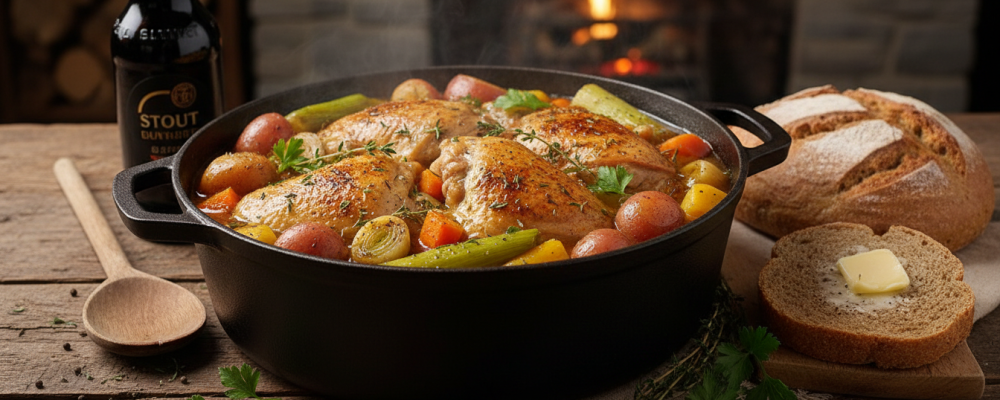 AI generated image of a recipe card.