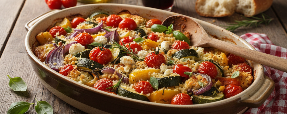 AI generated image of a recipe card.