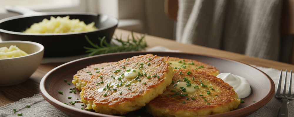 AI generated image of a recipe card.