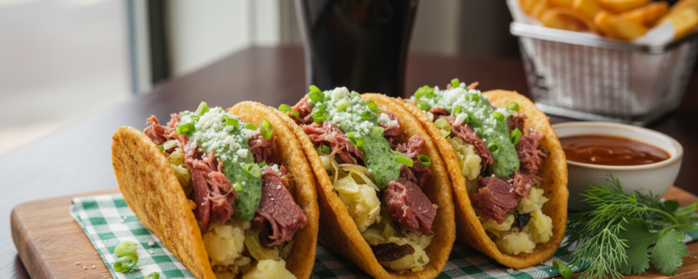 AI generated image of a recipe card.