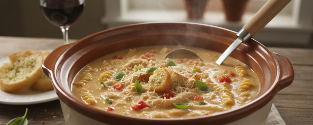 AI generated image of a recipe card.