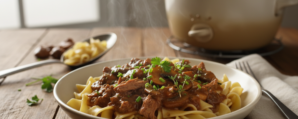 AI generated image of a recipe card.