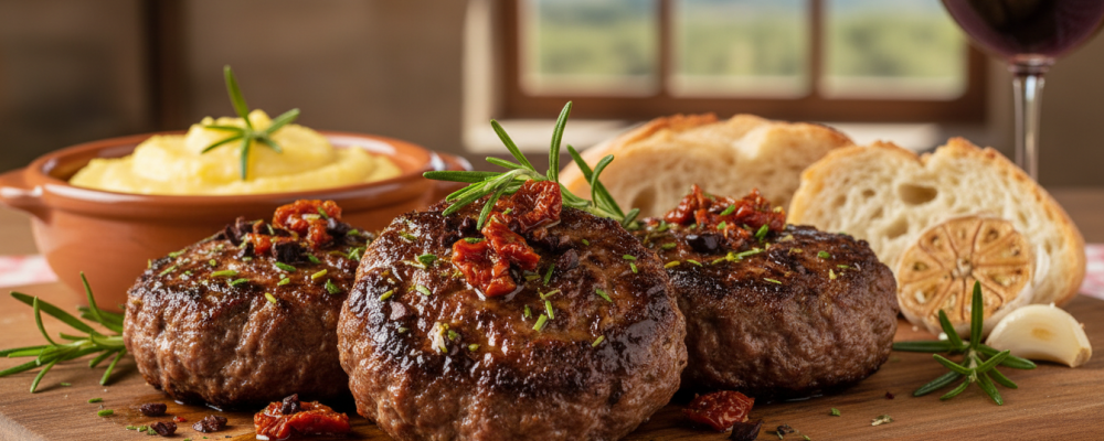 AI generated image of a recipe card.