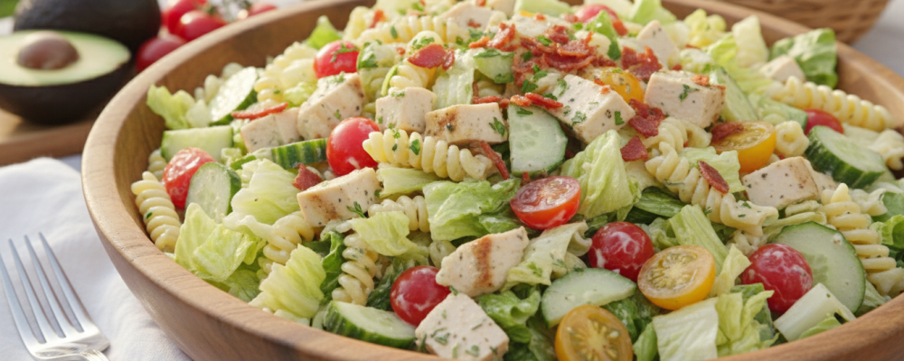 AI generated image of a recipe card.